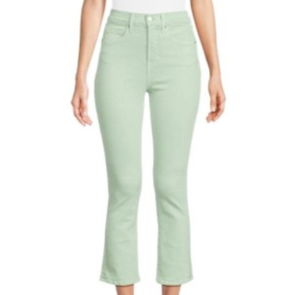 Veronica Beard Carly Cropped Kick Flare Jeans